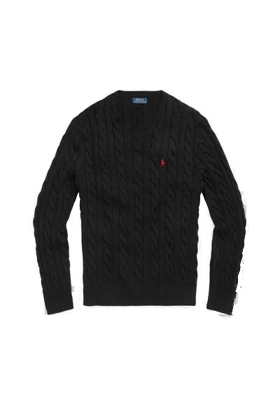 RL PULLOVER CABLE KNIT