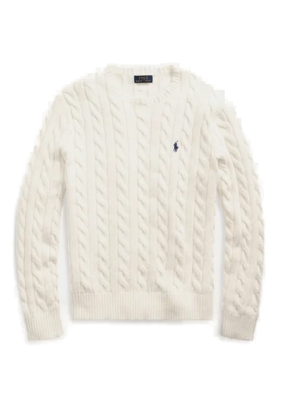 RL PULLOVER CABLE KNIT